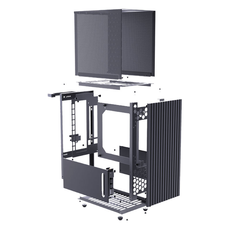 [PC] PEERESS RIDER R2 조립 / 7L ITX(SFF) PC 케이스 : 네이버 블로그