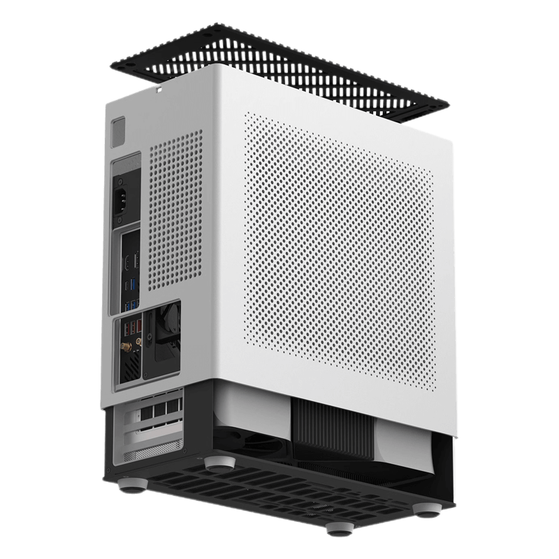 「PCケース新品未使用」”COOJ Z-18 “海外輸入品 COOJ Z-18 Side glass version one-piece aluminum housing Matx case